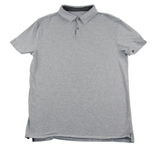 BKE Other - BKE Mens XL Gray Pinstripe Stretch Everyday Wear Polo Shirt Athleisure